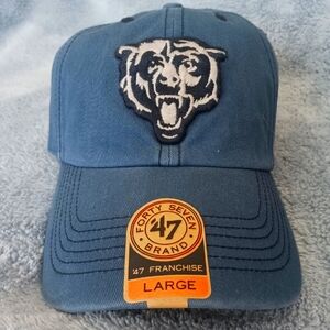 47 Brand Blue Cap with Bear Logo